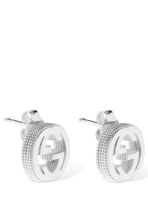 mens gucci earring|gucci earrings men small.